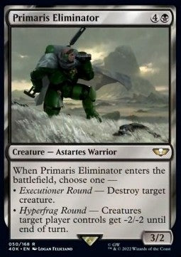 Primaris Eliminator 40K-50 Rare Near Mint Englisch