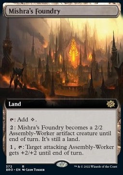 Mishra's Foundry XBRO-372 Rare Near Mint Englisch