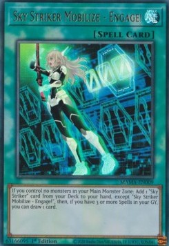 Himmelsjäger-Mobilisierung - Angriff! MAMA-009 Ultra Rare Near Mint Deutsch 1. Auflage
