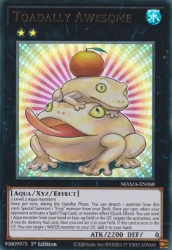 Toadally Awesome MAMA-068 Ultra Rare Excellent Englisch 1. Auflage
