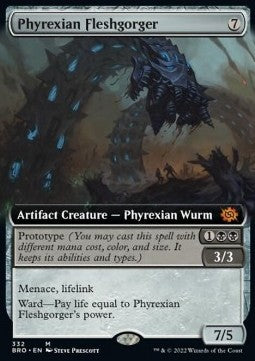 Phyrexian Fleshgorger XBRO-332 Mythic Excellent Englisch