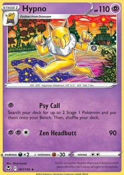 Hypno SIT-061 Uncommon Good Deutsch Reverse Holo