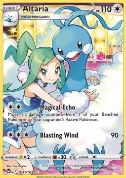 Altaria SIT-TG11 Holo Rare Good Englisch