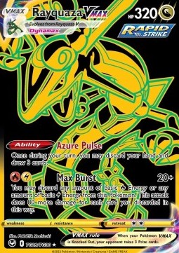 Rayquaza VMAX SIT-TG29 Secret Rare Excellent Deutsch