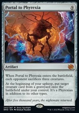 Portal to Phyrexia BRO-240 Mythic Near Mint Deutsch Foil