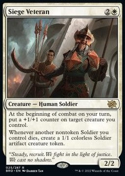 Siege Veteran BRO-25 Rare Excellent Englisch Foil