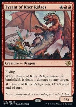Tyrant of Kher Ridges BRO-154 Rare Excellent Englisch