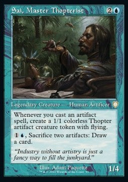 Sai, Meister-Thopterist BRC-93 Rare Near Mint Deutsch