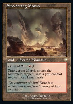 Smoldering Marsh BRC-202 Rare Excellent Englisch
