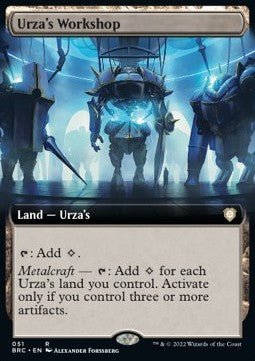 Urza's Workshop (V.2) XBRC-51 Rare Near Mint Englisch Foil