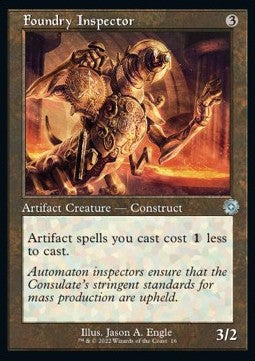 Gießerei-Inspektor (V.1) BRR-16 Uncommon Near Mint Deutsch Foil