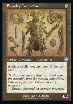Foundry Inspector BRR-79 Uncommon Near Mint Englisch Foil