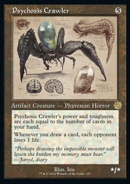 Psychosis Crawler (V.2) BRR-107 Rare Near Mint Englisch Foil