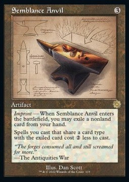 Semblance Anvil BRR-115 Rare GD Englisch