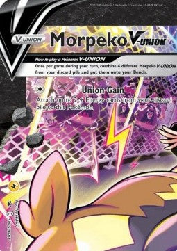 Morpeko V-UNION SWSH-287 Promo GD Deutsch