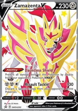 Zamazenta V SWSH-293 Promo Excellent Englisch