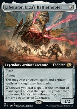 Liberator, Urza's Battlethopter XBRO-364 Rare Excellent Englisch Foil