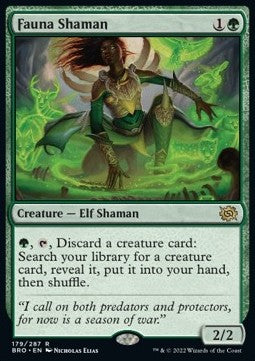 Fauna Shaman BRO-179 Rare Excellent Englisch