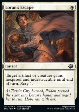 Lorans Flucht BRO-14 Common Near Mint Deutsch Foil