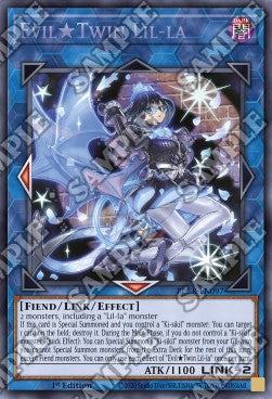 EvilTwin Lil-la BLCR-097 Secret Rare Poor Englisch 1. Auflage