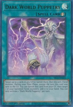 Puppenspielerei der Finsteren Welt SR13-025 Ultra Rare Near Mint Deutsch 1. Auflage