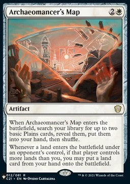 Archaeomancer's Map ZNL-12 Rare Excellent Englisch