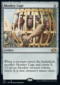 Monkey Cage J22-787 Rare Near Mint Englisch