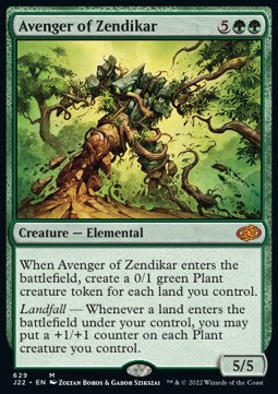 Zendikars Rächer J22-629 Mythic Good Deutsch