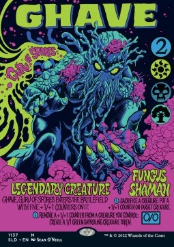Ghave, Guru of Spores SLDDCM-1137 Mythic Excellent Englisch