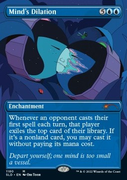 Mind's Dilation SLDDCM-1180 Mythic Near Mint Englisch Foil