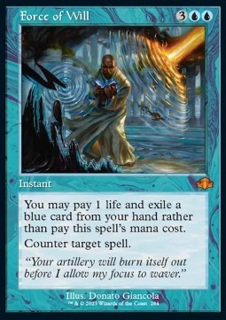 Force of Will (V.1) XDMR-284 Mythic Excellent Englisch