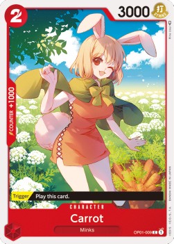Carrot (OP01-009) OP01 Common Near Mint Englisch