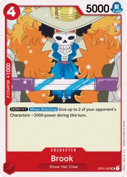 Brook (OP01-022) OP01 Uncommon Near Mint Englisch