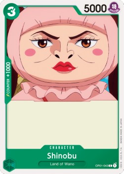 Shinobu (OP01-043) OP01 Common Near Mint Englisch