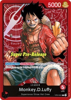 Monkey.D.Luffy (ST01-001) (V.2) ST-01 Leader Near Mint Englisch