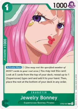 Jewelry Bonney (ST02-007) (V.1) ST-02 Common Excellent Englisch