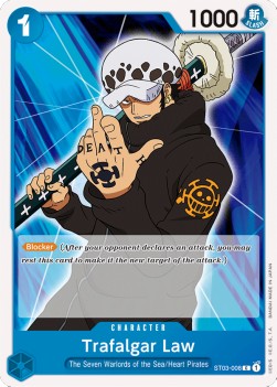 Trafalgar Law (ST03-008) (V.1) ST-03 Common Near Mint Englisch