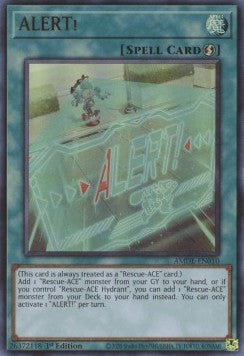ALERT! AMDE-010 Ultra Rare Near Mint Englisch 1. Auflage