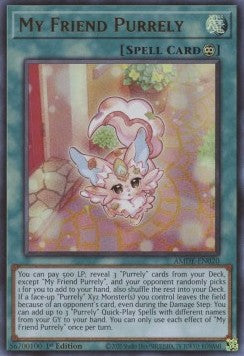 My Friend Purrely AMDE-020 Ultra Rare Excellent Englisch 1. Auflage