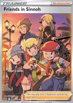 Freunde aus Sinnoh CRZ-149 Ultra Rare Near Mint Deutsch