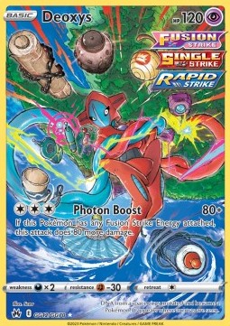 Deoxys CRZ-GG12 Holo Rare Near Mint Deutsch