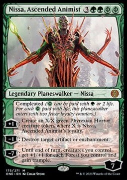 Nissa, Ascended Animist ONE-175 Mythic Good Englisch Foil