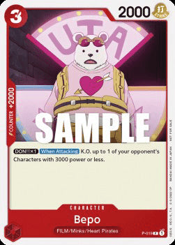 Bepo (P-019) (V.1) P Promo Near Mint Englisch