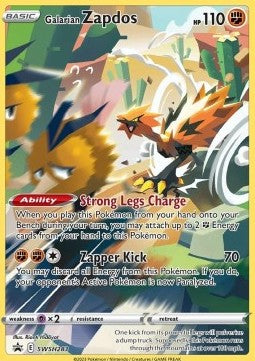 Galar-Zapdos SWSH-283 Promo Excellent Deutsch