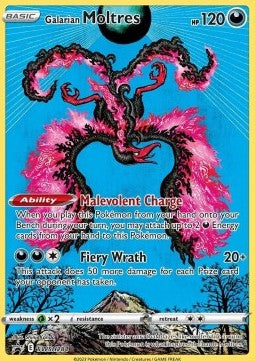 Galarian Moltres SWSH-284 Promo Excellent Englisch