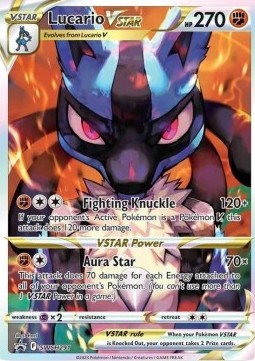 Lucario VSTAR SWSH-291 Promo Near Mint Englisch