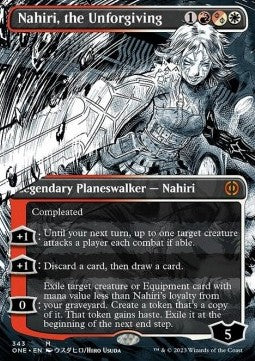 Nahiri, the Unforgiving XONE-343 Mythic Excellent Englisch
