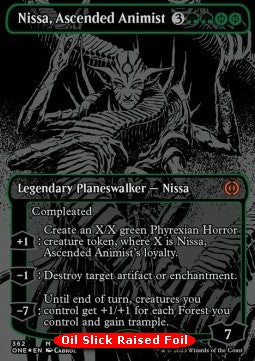 Nissa, Ascended Animist (V.3) XONE-362 Mythic Excellent Englisch Foil