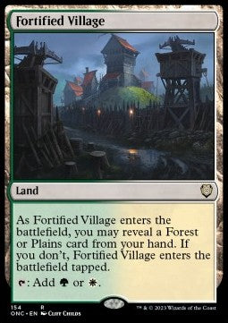 Fortified Village ONC-154 Rare Near Mint Englisch