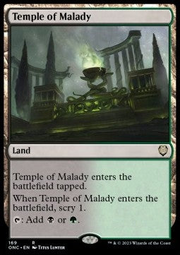 Temple of Malady ONC-169 Rare Near Mint Englisch